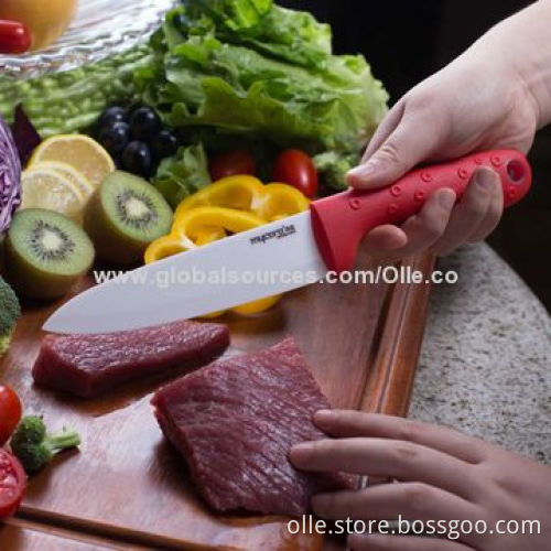 White Ceramic Blade Chef's Knife